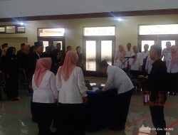 Sulpakar Lantik 45 Kepsek di Provinsi Lampung
