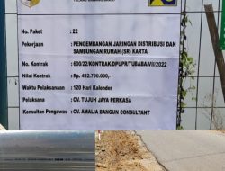 Diduga Asal Jadi, Proyek SR Dikeluhkan Warga