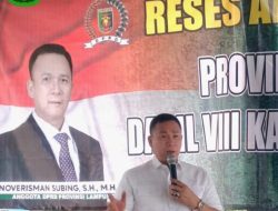 Jalan Kabupaten Dikeluhkan, Nover : Perjuangkan Jadi Jalan Provinsi