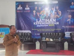 Ketua DPRD Lampung Hadiri Latihan Kepemimpinan Pemuda