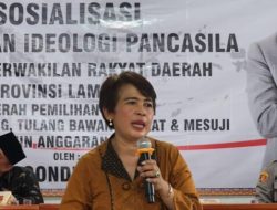Condrowati Minta Masyarakat Panaragan Tubaba Membumikan Pancasila