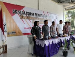 Ketut Erawan Sosialisasikan Perda Bahaya Narkotika Di Desa Brawijaya