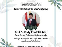 Mingrum : Alm Prof Eddy Banyak Peran Terhadap Pembangunan SDM di Lampung