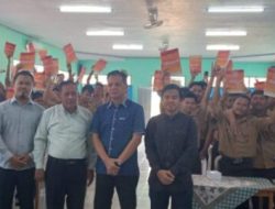 Syarif Sosialisasikan Ideologi Pancasila dihadapan Siswa SMK 2 Mei Bandar Lampung