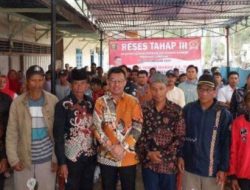 Reses : Yanuar Irawan Terima Aspirasi Warga Balik Bukit Lambar