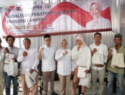 Wakil Ketua DPRD Lampung Edukasi Warga Metro