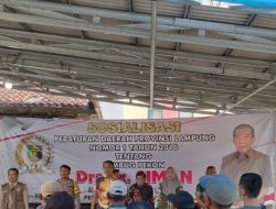 Fix Siman Gelar Rembug Desa di Pringsewu Utara