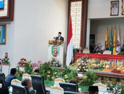 Paripurna : Gubernur Mirza Sampaikan Pidato Pertama di Rapat Paripurna DPRD Provinsi Lampung