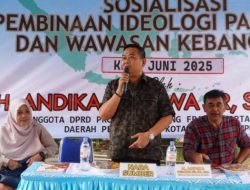 Andika Wibawa Anggota DPRD Lampung Sosialisasi Pembinaan Ideologi Pancasila di Kedaton