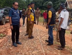 Jalan Rusak Way Kanan Viral, Deni Ribowo Turun Langsung ke Lokasi