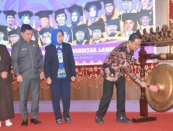Ketua Komisi V DPRD Provinsi Lampung Hadiri Gelar Wicara Guru Besar FKIP Unila Dies Natalis ke-58