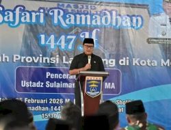 Ketua DPRD Lampung Soroti Percepatan Infrastruktur Metro–Lampung Tengah